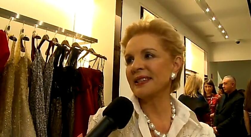 FOTO: Módní návrhářka Carolina Herrera