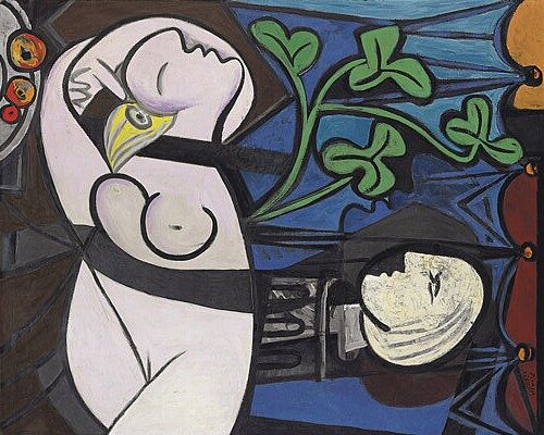 OBR: Pablo Picasso - Nude, Green Leaves and Bust