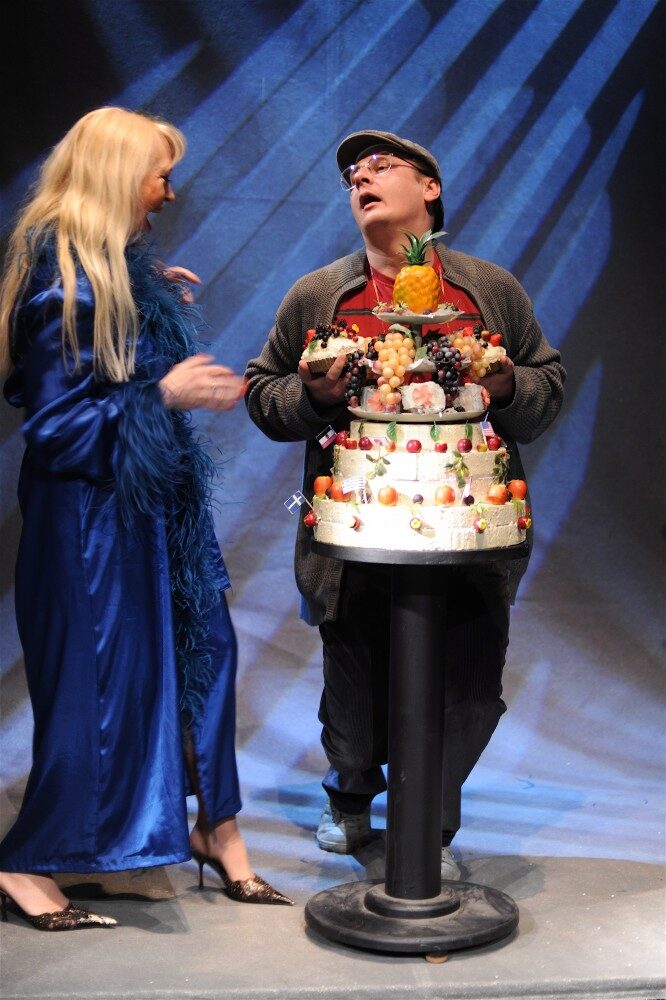 FOTO: Pavel Juřica s Kateřinou Macháčkovou na premiéře inscenace Holky z kalendáře v Městských divadlech pražských