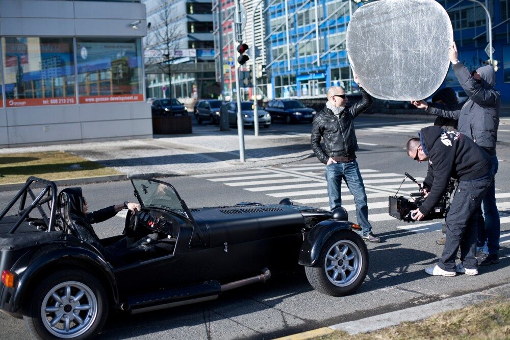 Ben Cristovao - nátáčení klipu Mimozemšťanka