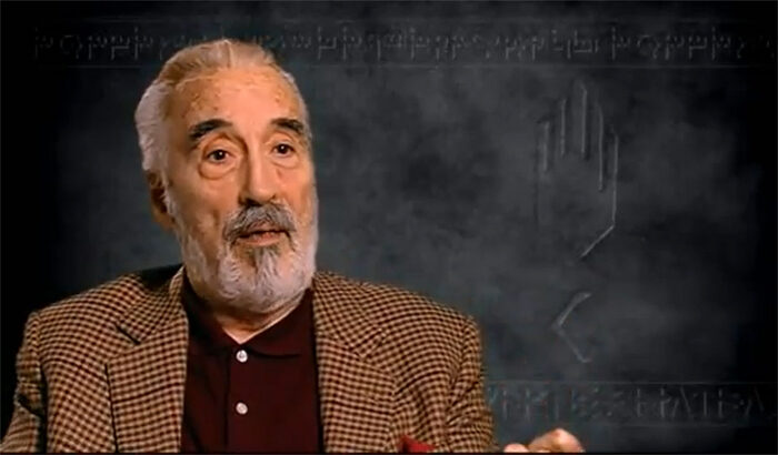 FOTO: Sir Christopher Lee