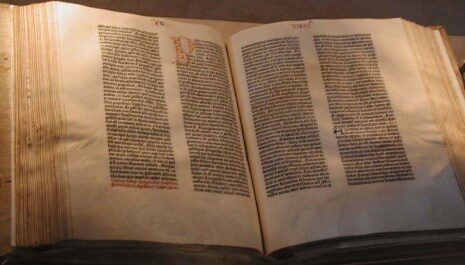 FOTO: Gutenbergova bible
