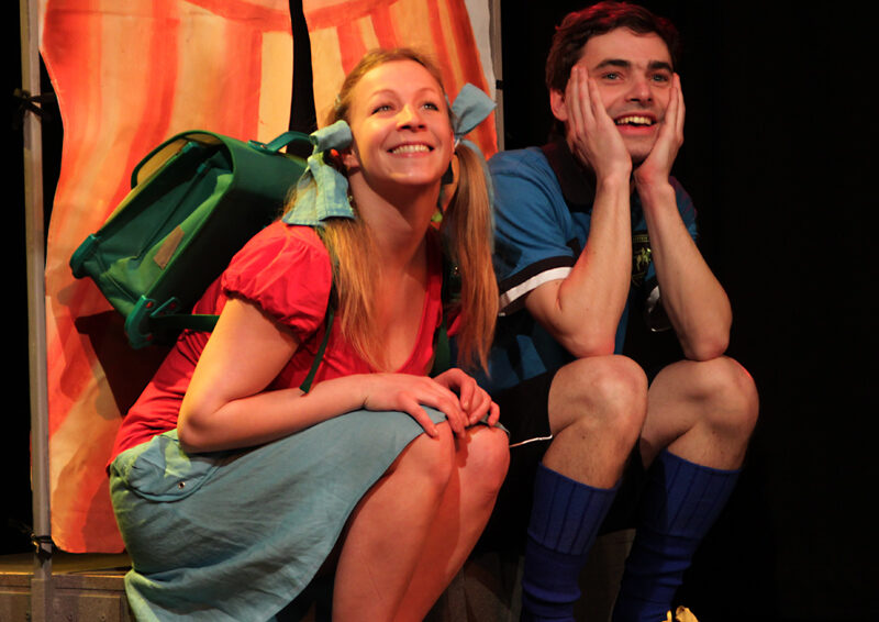 FOTO: ústřední dvojice-Karolínka s Péťou