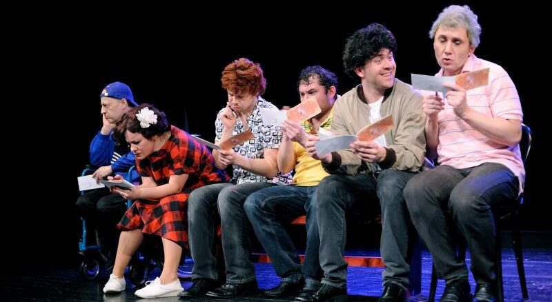 FOTO: Premiéra inscenace Viktor K. aneb Český národ neskoná v Městských divadlech pražských