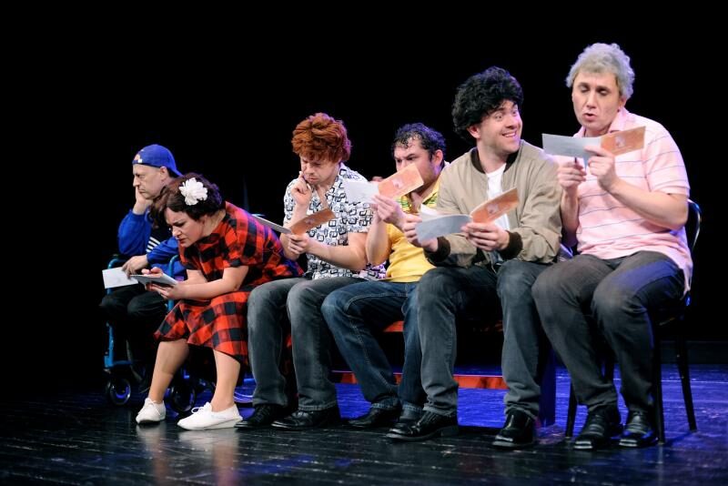 FOTO: Premiéra inscenace Viktor K. aneb Český národ neskoná v Městských divadlech pražských