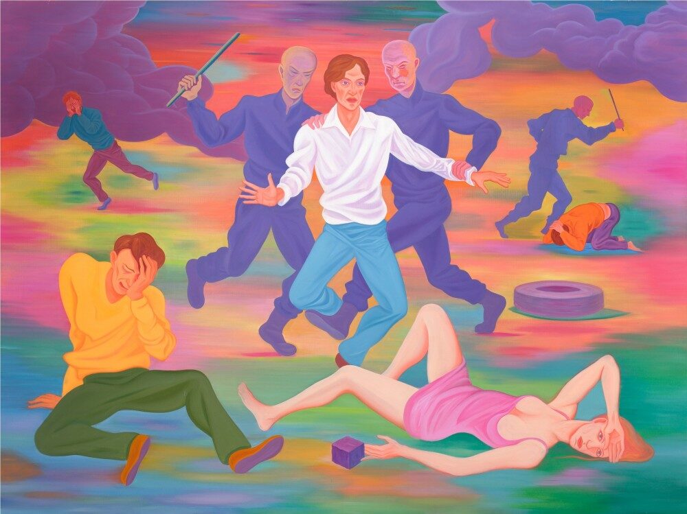 FOTO: Ústřední obraz Kam až, který dal jméno celé výstavě Tomáše Císařovského