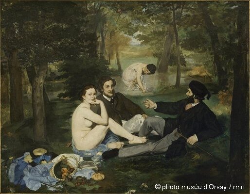 OBR: Edouard Manet: Snídaně v trávě, 1863