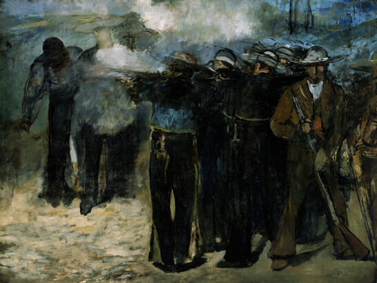 OBR: Edouard Manet: L'Éxecution de Maximilien, 1867