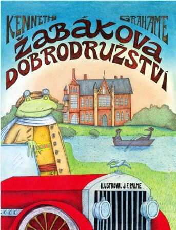 Žabákova dobrodružství (Kenneth Grahame) obálka knihy