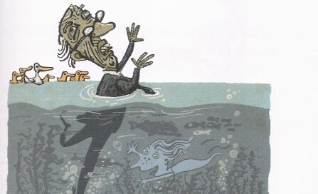 FOTO: Matematik Bušta v rybníku