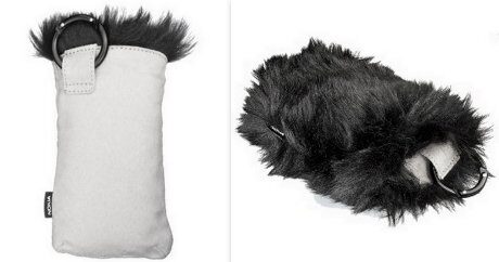 FOTO: Kožešinový obal na mobil, Nokia