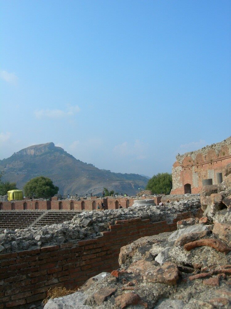 FOTO: Divadlo,Taormina,Italy