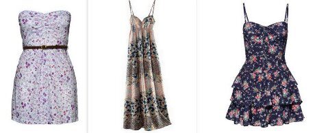 FOTO: Květované jarní šaty