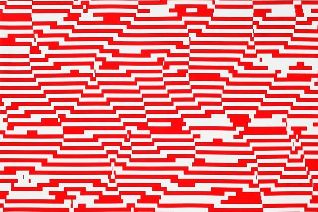 FOTO: Petr Kvíčala - No. 13, 2010, akryl na plátně.