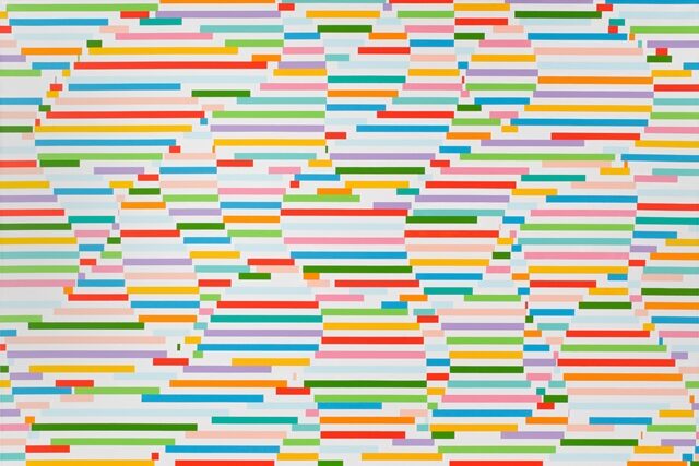 FOTO: Petr Kvíčala - No. 16, 2010, akryl na plátně.