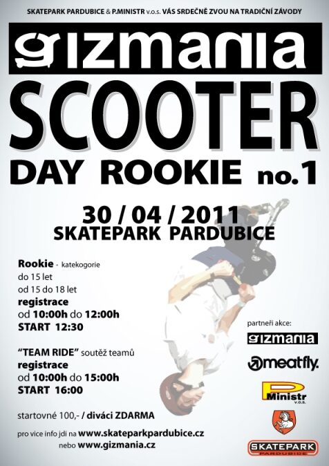 Gizmania Scooter Day rookie