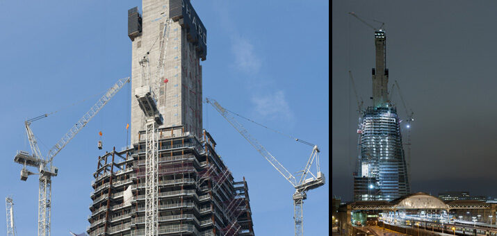 FOTO: V Londýně roste nejvyšší budova EU