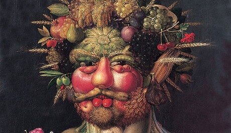 Portrét Rudolfa II. podle Giuseppe Arcimbolda
