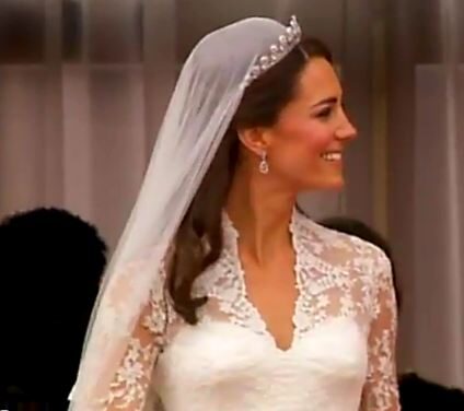 FOTO: Catherine Middleton ve svatebních šatech
