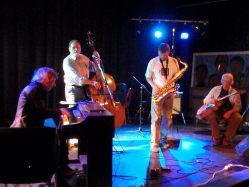 FOTO: Vincenc Kummer a Tony Viktora Quartet