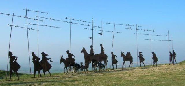 FOTO: křešťanská pouť Camimo de Santiago de Compostela