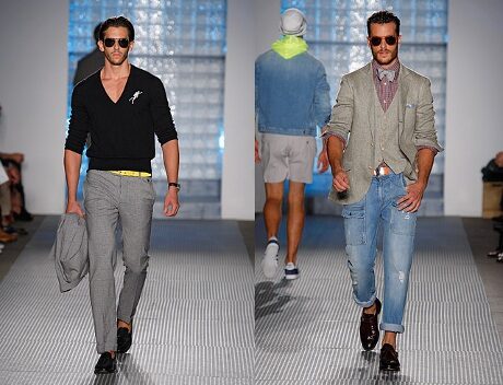 FOTO: Michael Bastian, pánská kolekce Jaro/Léto 2011