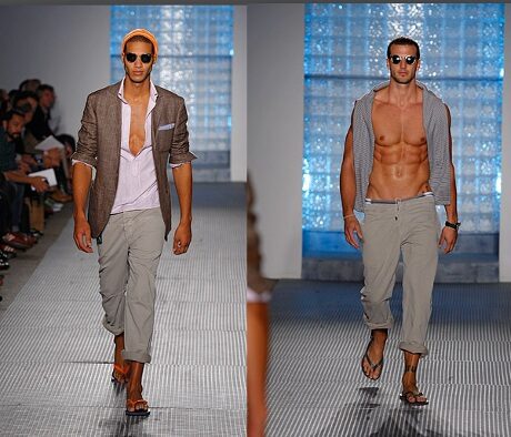 FOTO: Michael Bastian, pánská kolekce Jaro/Léto 2011