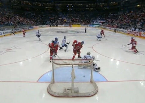 FOTO: Hokejový zápas Česko-Finsko