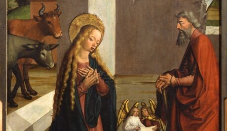 OBR: Mistr litoměřického oltáře - Narození Krista 1505