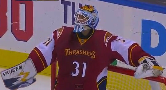 FOTO: Hokejový brankář Ondřej Pavelec