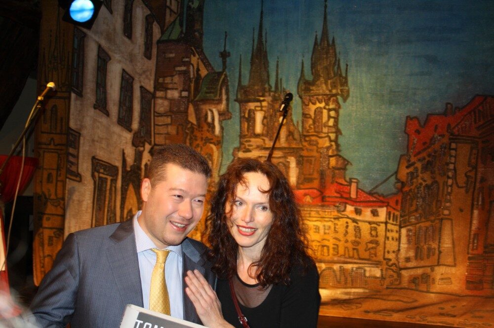 FOTO: Tomio Okamura a Sára Saudková