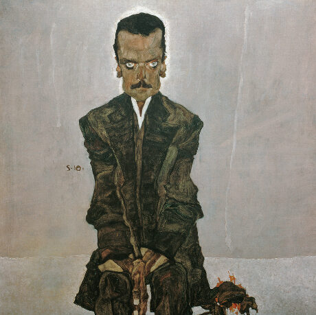 FOTO: Egon Schiele Der Verleger Eduard Kosmack, 1910, zdroj: Belvedere Wien