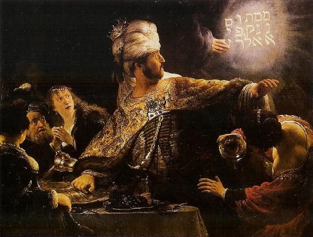 FOTO: Rembrandt: Belšasarova hostina