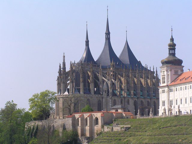 FOTO: chrám sv. Barbory, Kutná Hora