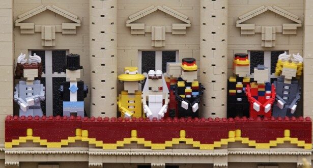FOTO:Legoland Windsor -královská svatba
