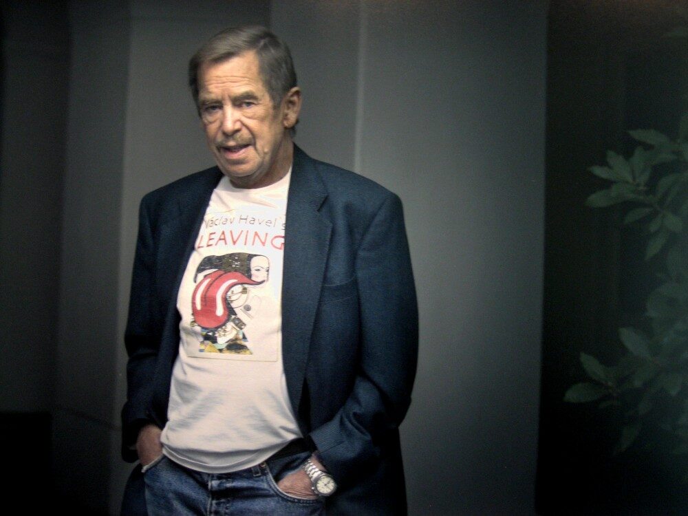 FOTO: Václav Havel působí na Brunclíkově fotografii příjemně civilně