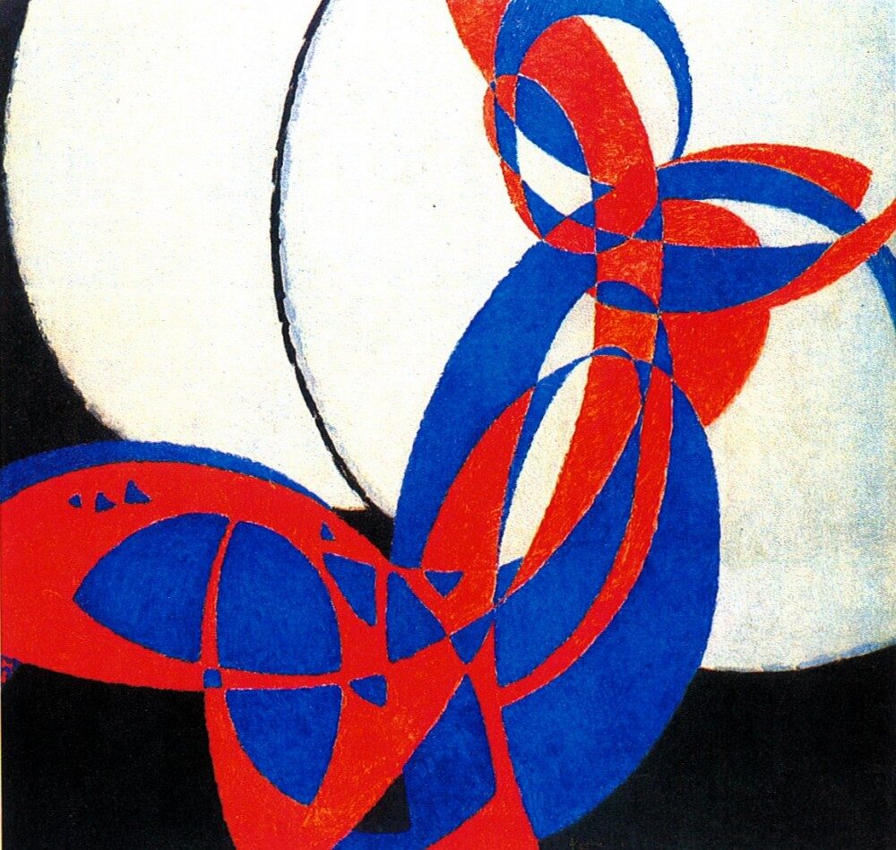 OBR: František Kupka Dvoubarevná fuga 1912