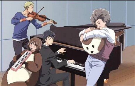 anime Nodame Cantabile, školní představení