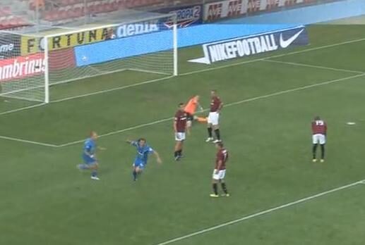 Petr Jiráček právě vstřelil gól Spartě