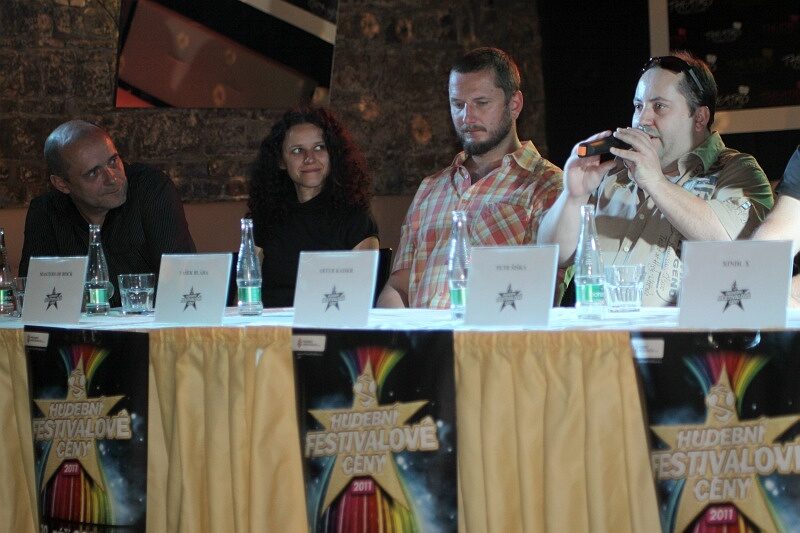 FOTO: Tisková konference ankety Hudební festivalové ceny