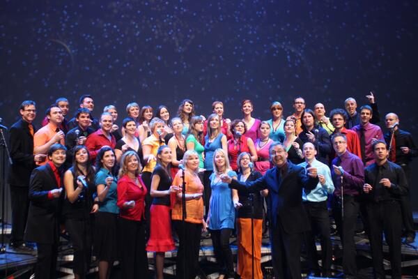 slovinská vokální skupina Perpetuum Jazzile