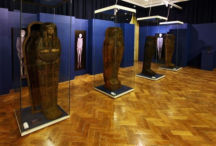 Foto:Výstava mumií,Náprstkovo muzeum