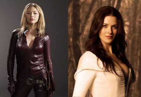 FOTO: Hlavní postavy seriálu Legenda o Pátračovi Tabrett Bethell a Bridget Regan