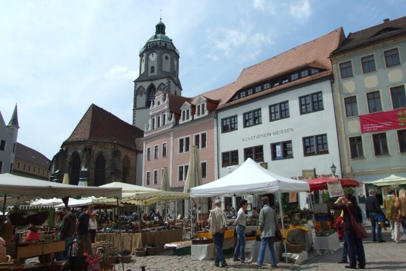 FOTO: Míšeň Frauenkirche