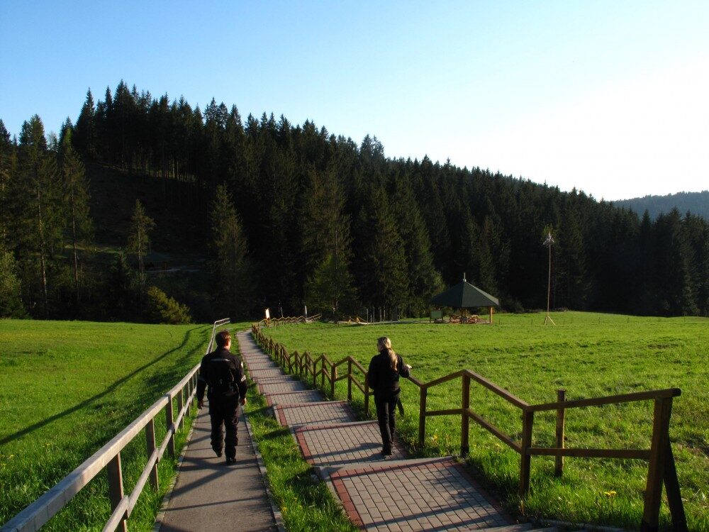 Foto: Trojmezí na Hrčavě