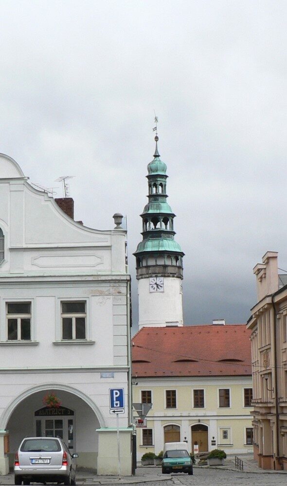 FOTO: Věž v Domažlicích