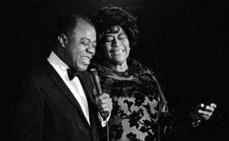 FOTO: Louis Armstrong a Ella Fitzgerald