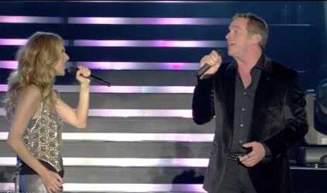 FOTO: Garou a Celine Dion