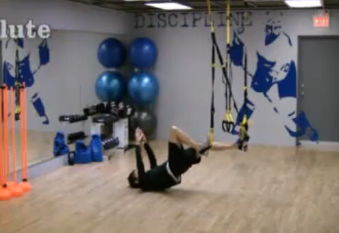 FOTO: Závěsný posilovací stroj TRX