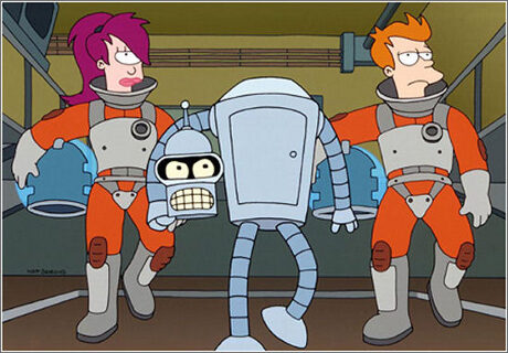 FOTO: Fotka hlavních postav ze seriálu Futurama